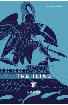 Coperta cărții 'The Iliad -'