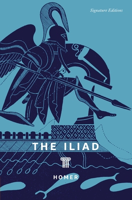 Coperta cărții 'The Iliad -'