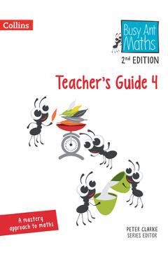 Coperta cărții 'Busy Ant Maths -- Teacher's Guide 4: [Revised Edition] - Peter Clarke'