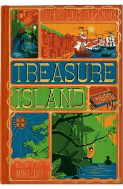 Coperta cărții 'Treasure Island (Minalima Edition) - Robert Louis Stevenson'