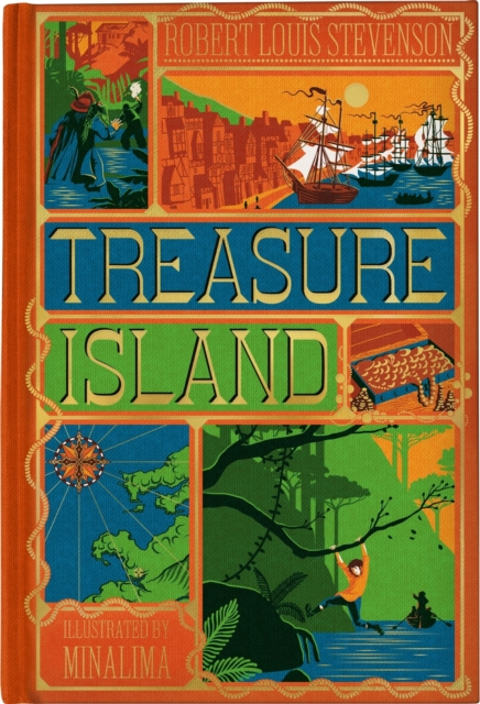 Coperta cărții 'Treasure Island (Minalima Edition) - Robert Louis Stevenson'