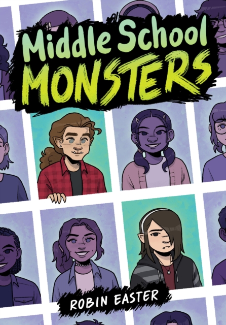 Coperta cărții 'Middle School Monsters (a Graphic Novel) - Robin Easter'
