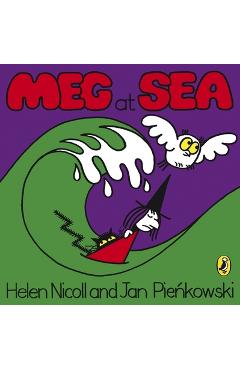 Coperta cărții 'Meg at Sea - Helen Nicoll'