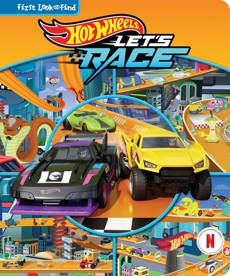 Coperta cărții 'Hot Wheels Let's Race: First Look and Find -'