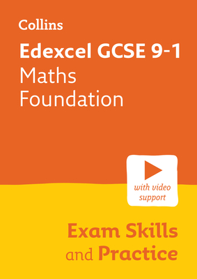 Coperta cărții 'Collins GCSE Science 9-1 -- Edexcel GCSE 9-1 Maths Foundation Exam Skills Workboo: Interleaved Command Word Practice -'