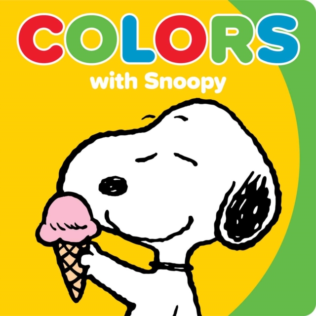 Coperta cărții 'Colors with Snoopy - Charles M. Schulz'