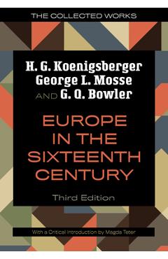 Coperta cărții 'Europe in the Sixteenth Century - H. G. Koenigsberger'