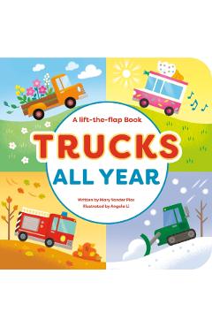 Coperta cărții 'Trucks All Year - Mary Vander Plas'