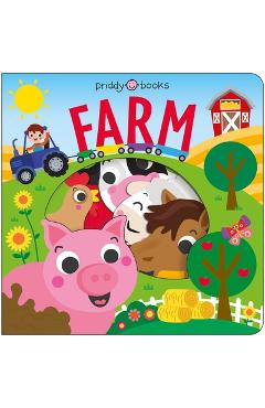 Coperta cărții 'Farm (Take a Peek!): Peep Through to Find All the Friends! -'