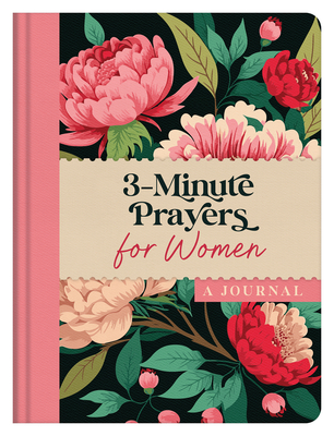 Coperta cărții '3-Minute Prayers for Women: A Journal -'