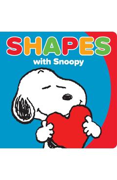 Coperta cărții 'Shapes with Snoopy - Charles M. Schulz'