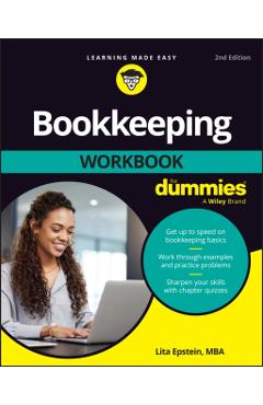 Coperta cărții 'Bookkeeping Workbook for Dummies - Lita Epstein'