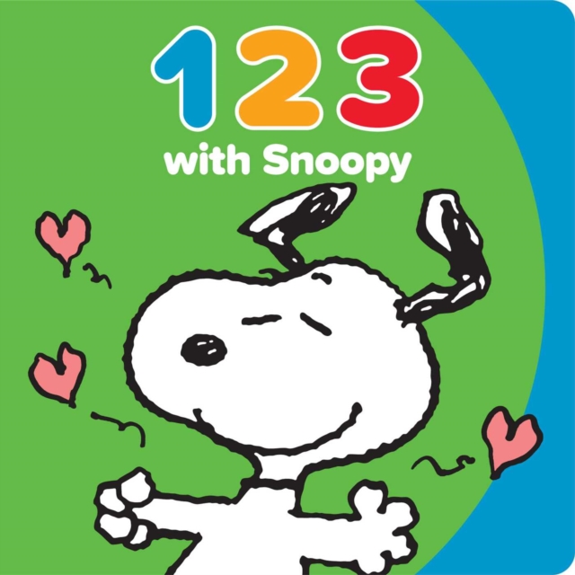 Coperta cărții '123 with Snoopy - Charles M. Schulz'