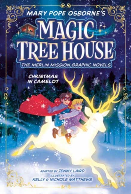 Coperta cărții 'Christmas in Camelot Graphic Novel - Mary Pope Osborne'