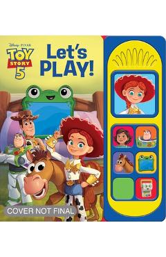Coperta cărții 'Disney Pixar Toy Story 5: Sound Book [With Battery] -'
