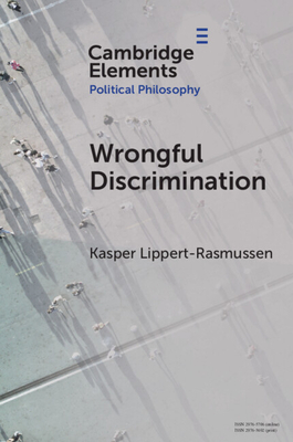 Coperta cărții 'Wrongful Discrimination - Kasper Lippert-rasmussen'