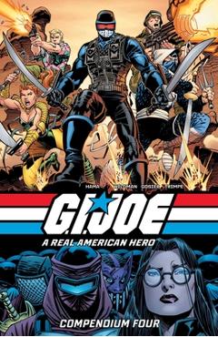 Coperta cărții 'G.I. Joe: A Real American Hero Compendium Vol. 4 - Larry Hama'