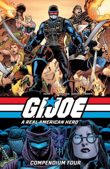 Coperta cărții 'G.I. Joe: A Real American Hero Compendium Vol. 4 - Larry Hama'