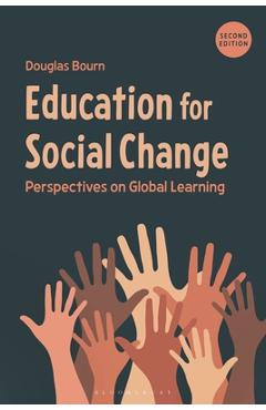 Coperta cărții 'Education for Social Change: Perspectives on Global Learning - Douglas Bourn'