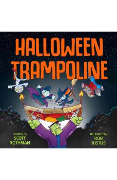 Coperta cărții 'Halloween Trampoline - Scott Rothman'