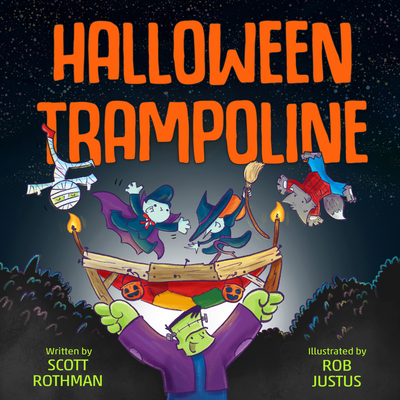 Coperta cărții 'Halloween Trampoline - Scott Rothman'