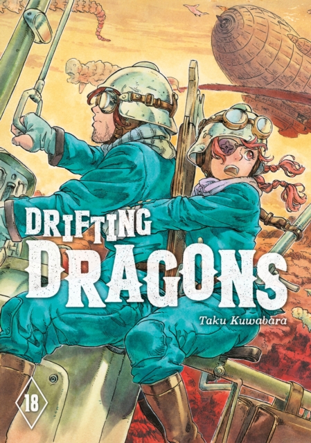 Coperta cărții 'Drifting Dragons 18 - Taku Kuwabara'