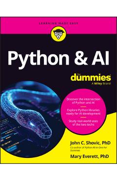 Coperta cărții 'Python & AI for Dummies - John C. Shovic'