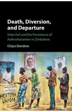 Coperta cărții 'Death, Diversion, and Departure - Chipo Dendere'