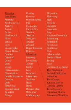 Thinking from Black: A Lexicon -