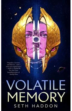 Coperta cărții 'Volatile Memory - Seth Haddon'