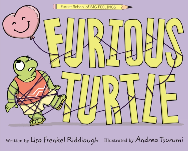 Coperta cărții 'Furious Turtle - Lisa Frenkel Riddiough'