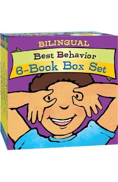 Coperta cărții 'Best Behavior(r) Bilingual 6-Book Box Set (Hands Are Not for Hitting, Feet Are Not for Kicking, Voices Are Not for'