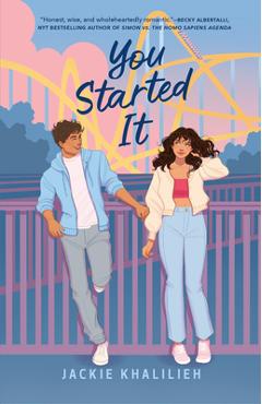 Coperta cărții 'You Started It - Jackie Khalilieh'