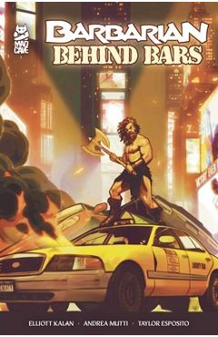 Coperta cărții 'Barbarian Behind Bars - Elliott Kalan'