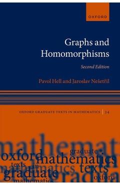 Coperta cărții 'Graphs and Homomorphisms - Pavol Hell'