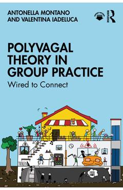 Coperta cărții 'Polyvagal Theory in Group Practice: Wired to Connect - Antonella Montano'