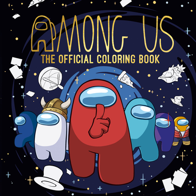 Coperta cărții 'Among Us Official Coloring Book -'
