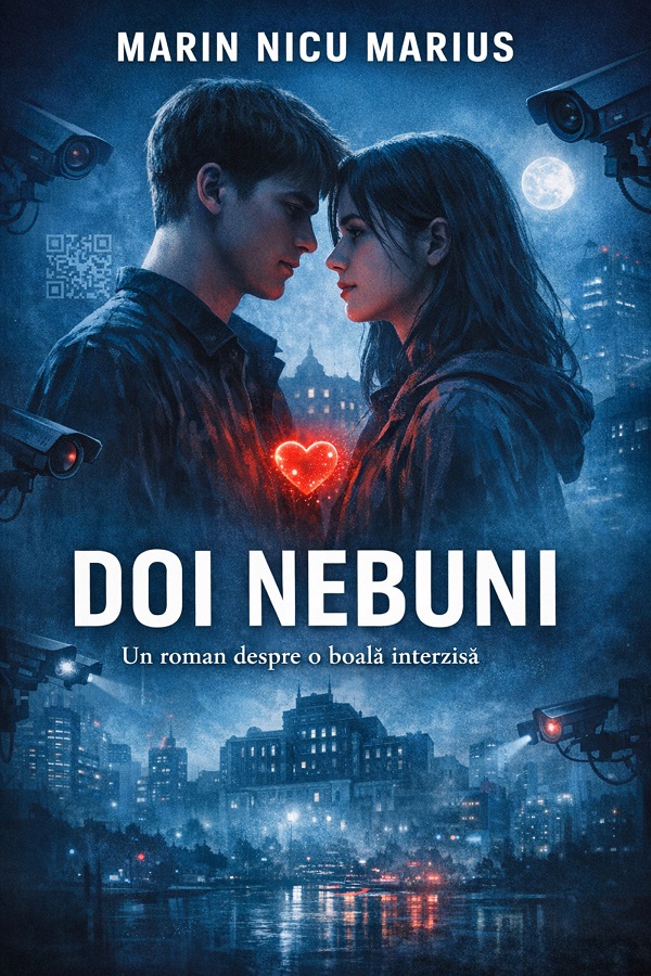 Coperta cărții 'eBook Doi nebuni. Un roman despre o boală interzisă - Marin Nicu Marius'