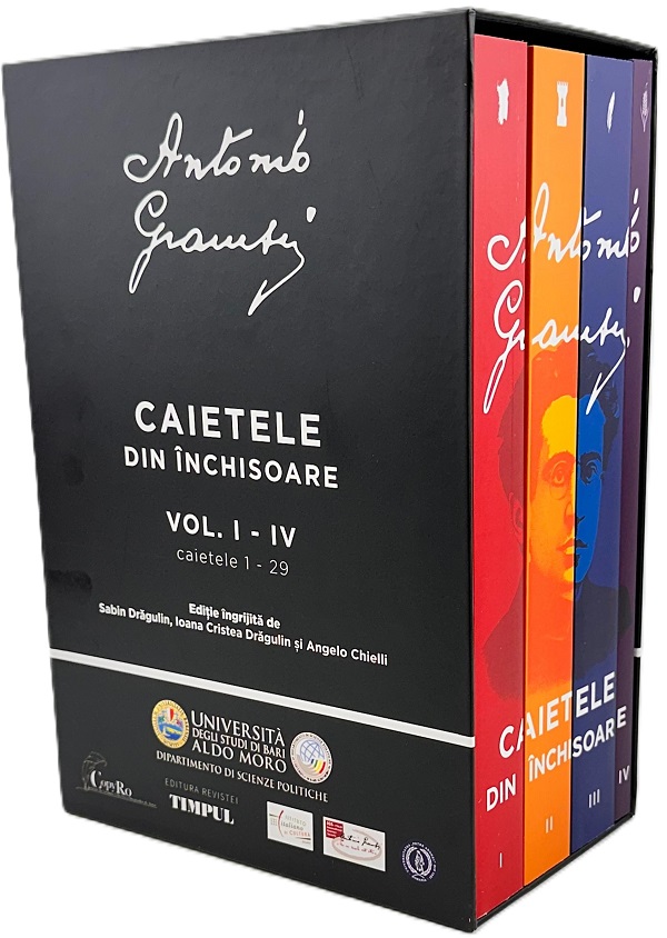 Coperta cărții 'Caietele din închisoare Vol.1-4 - Antonio Gramsci'
