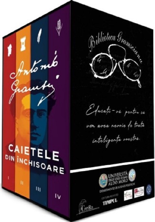 Coperta cărții 'Caietele din închisoare Vol.1-4 - Antonio Gramsci'