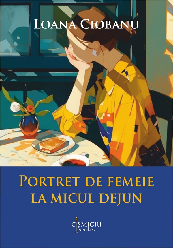 Coperta cărții 'Portret de femeie la micul dejun - Loana Ciobanu'