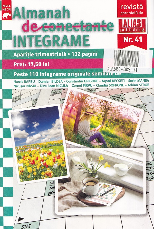 Coperta cărții 'Almanah de integrame deconectante nr.41'