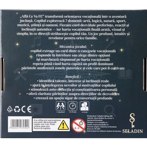 Joc educativ: Afla ce va fi