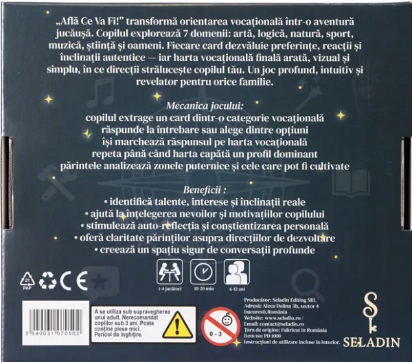 Imaginea produsului 'Joc educativ: Află ce va fi'