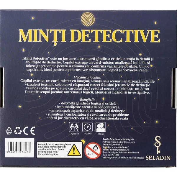 Joc educativ: Minti Detective