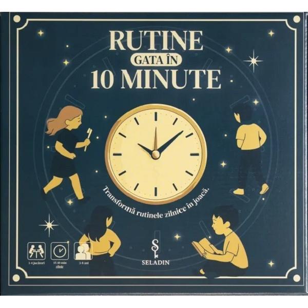 Joc educativ: Rutine gata in 10 Minute