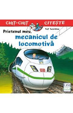 Coperta cărții 'Prietenul meu, mecanicul de locomotivă - Ralf Butschkow'