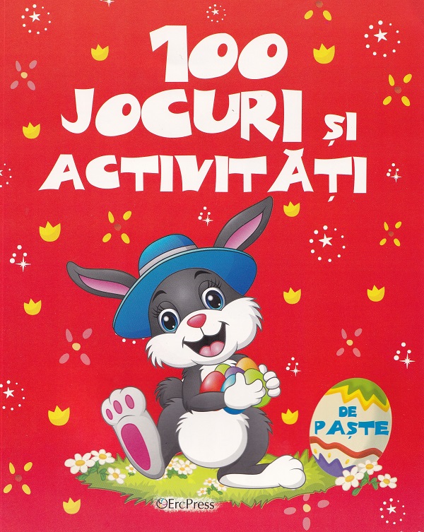Coperta cărții '100 jocuri și activități de Paște'