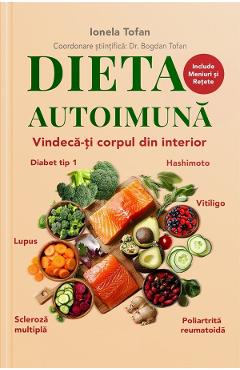 Coperta cărții 'Dieta autoimună - Ionela Tofan'