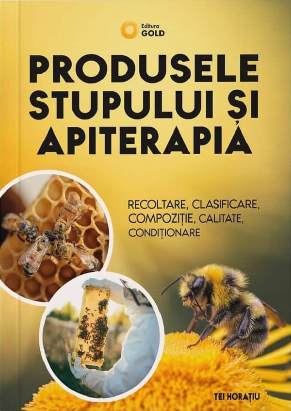 Coperta cărții 'Produsele stupului și apiterapia - Tei Horațiu'